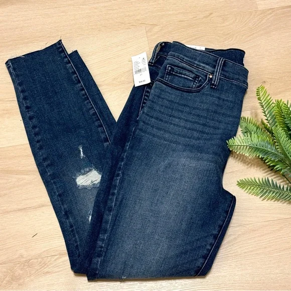 PACSUN Virgil High Waisted Jeggings Medium Wash Jeans NWT Sz 27 - Picture 6 of 16